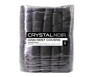 Crystal - Noir - Armsteun Hoezen - Verpakking van 50