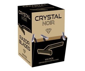 Crystal - Noir - Einweg Razierer - 100er Box