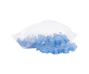 Silicone Inkt Cups - Blauw - Verpakking van 100