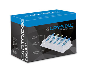 Crystal - Cartridge Trays - Transparant - Doos van 50