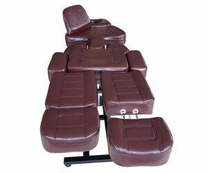 Professional - Classic - Tattoo Client Chair - Dark Cherry