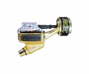 Inkjecta - Flite Nano Elite - Tattoo Machine - Polished Brass