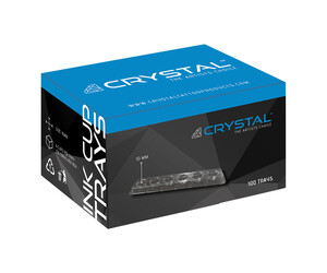 Crystal - Ink Cup Trays