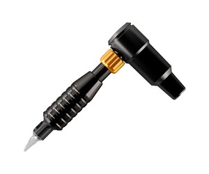 Cheyenne - Hawk Spirit - Tattoo Machine - Black