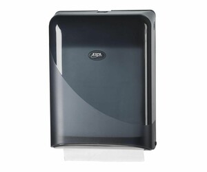 Euro Products - Z-Falz Papierhandtuchspender - Schwarz