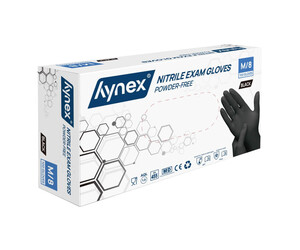 Hynex - Nitrile Gloves - Black - Box of 100
