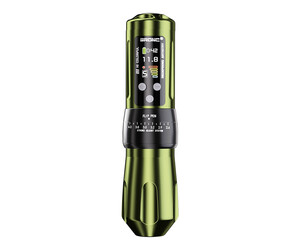 Bronc - X2 - Wireless Tattoo Machine - Army Green