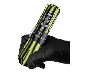 Bronc - X2 - Wireless Tattoo Machine - Army Green