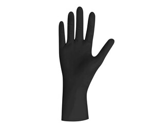 Unigloves - Latex Gloves - Black - Box of 100