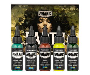 Dynamic Platinum - Earth Colour Set - 5 x 30 ml / 1 oz