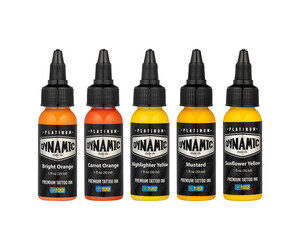 Dynamic Platinum - Fire Colour Set - 5 x 30 ml / 1 oz