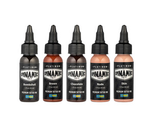 Dynamic Platinum - Flesh Colour Set - 5 x 30 ml / 1 oz
