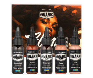 Dynamic Platinum - Flesh Colour Set - 5 x 30 ml / 1 oz