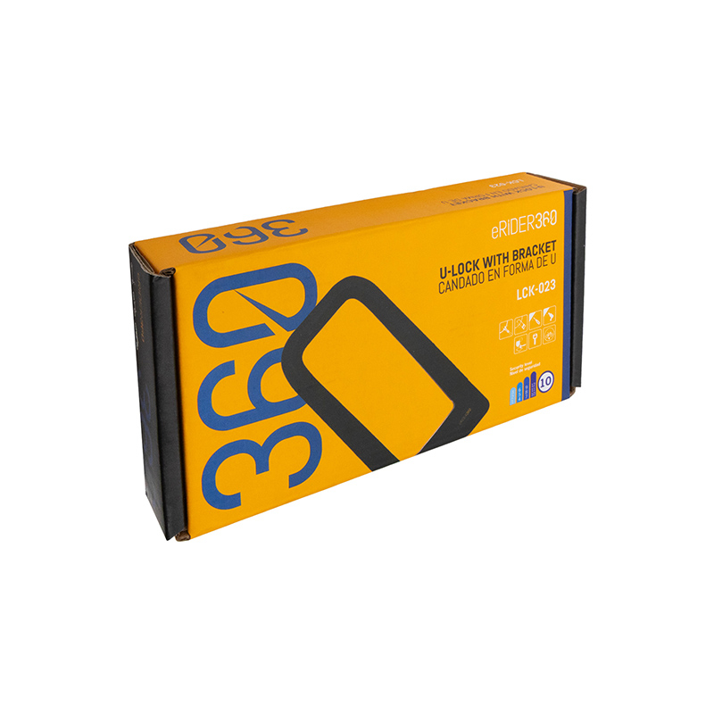 Candado en U de llave EWLK023 negro - RuedaQrueda