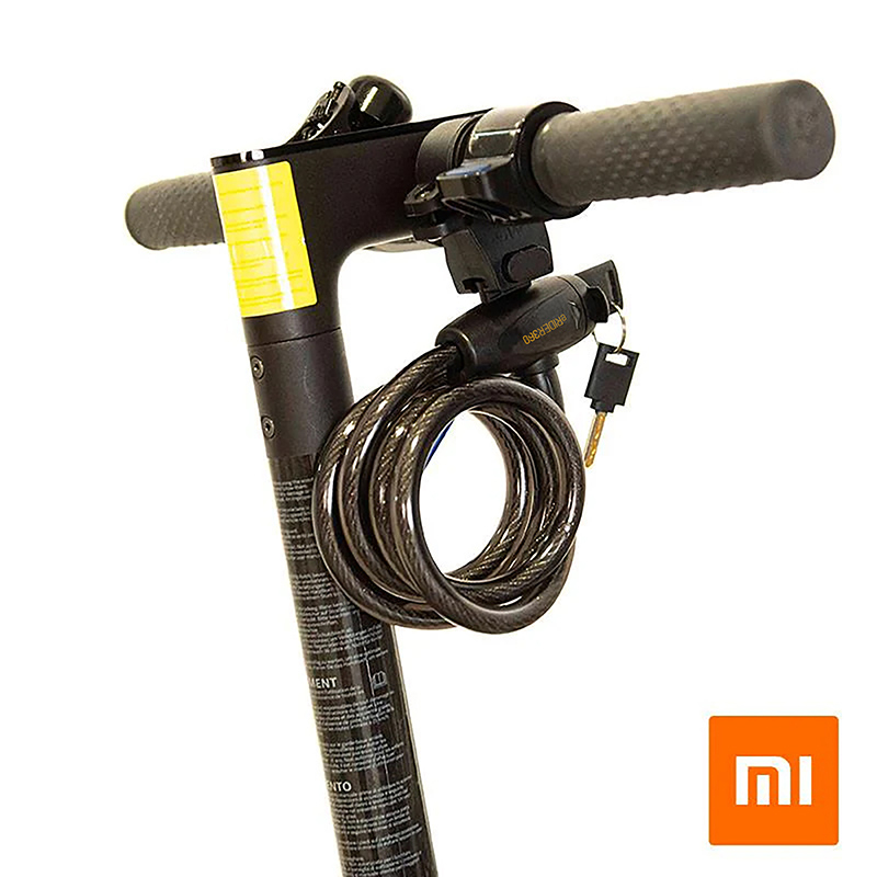 Candado de llave EWLK026 negro - RuedaQrueda