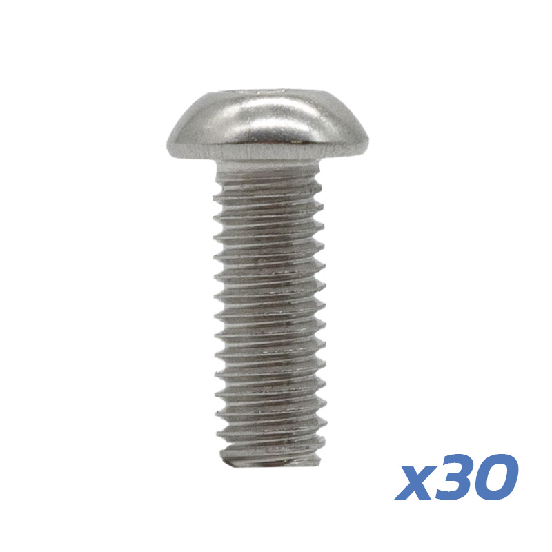 Tornillos Tapa Delantera y Trasera Base DUALTRON MINI 30 UNDS - RuedaQrueda