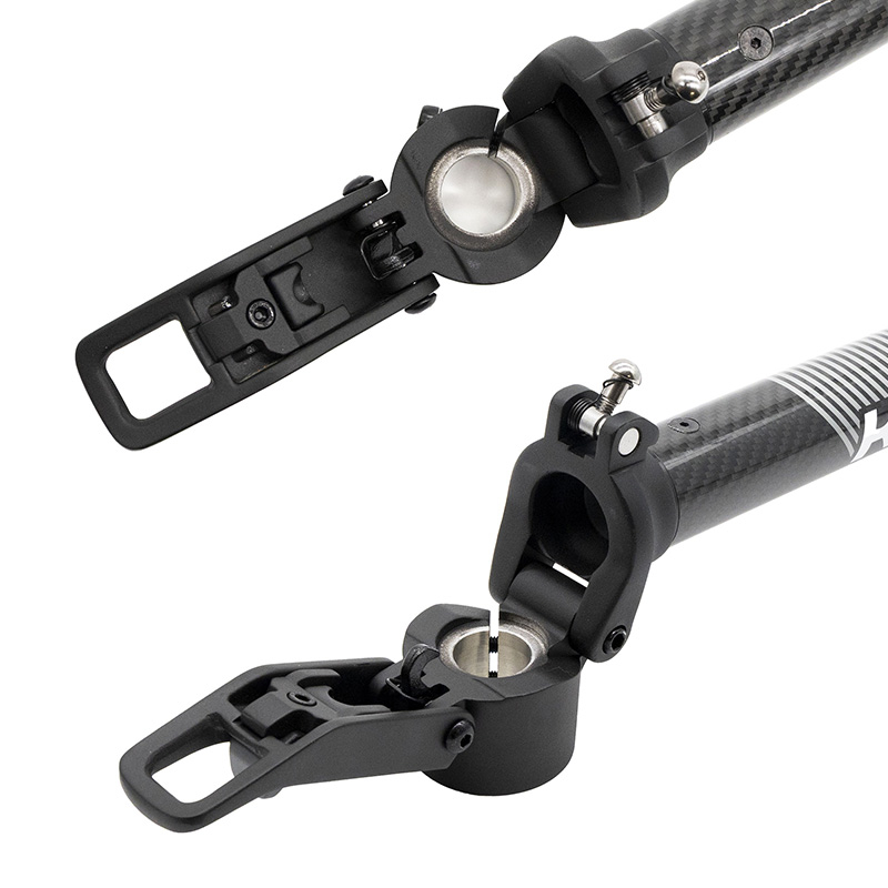 Mástil Niu KQi3 negro - RuedaQrueda