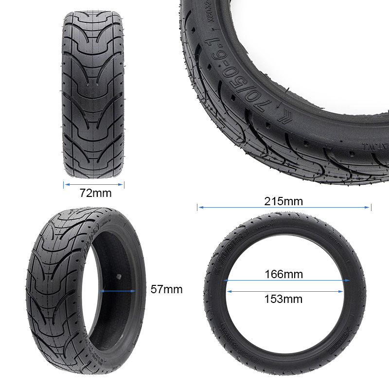 Neumático tubeless 70/50-6,1 Cityroad [Xuancheng] - RuedaQrueda