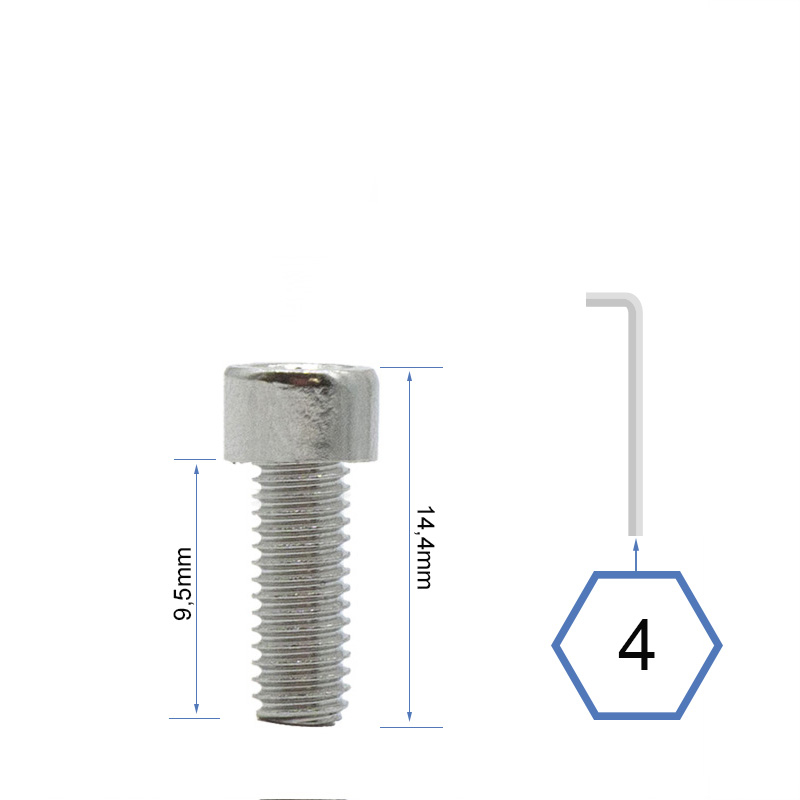 Tornillo Guardabarro DUALTRON 30 UNDS - RuedaQrueda