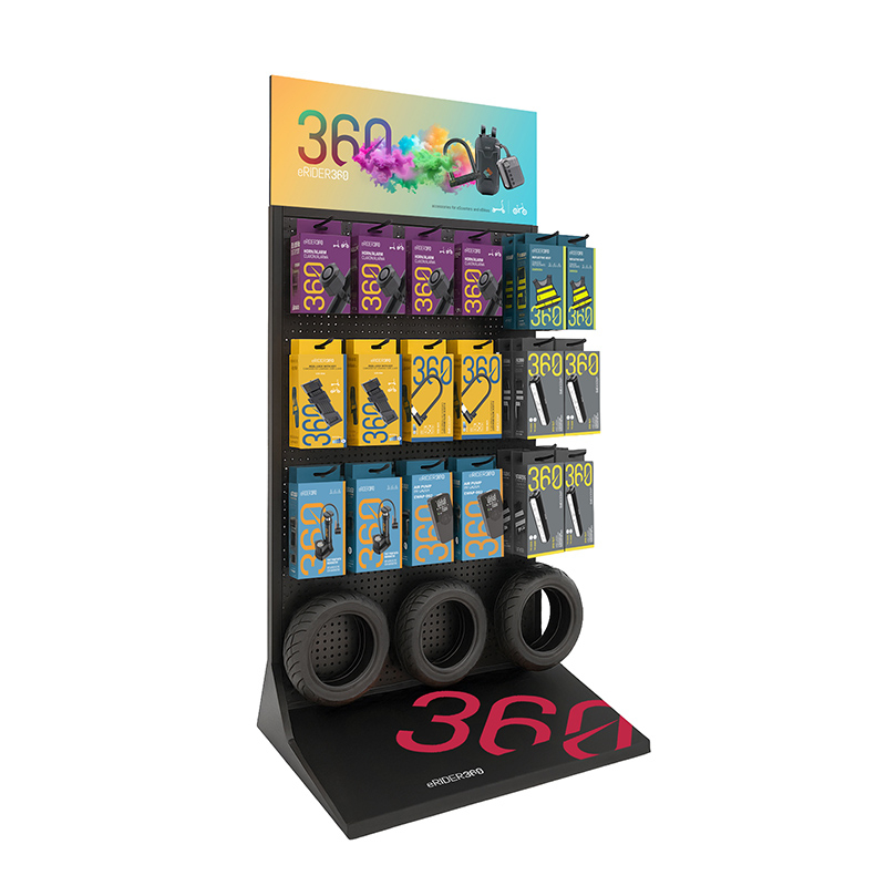 Expositor accesorios eRider360 (No incluye producto) - RuedaQrueda