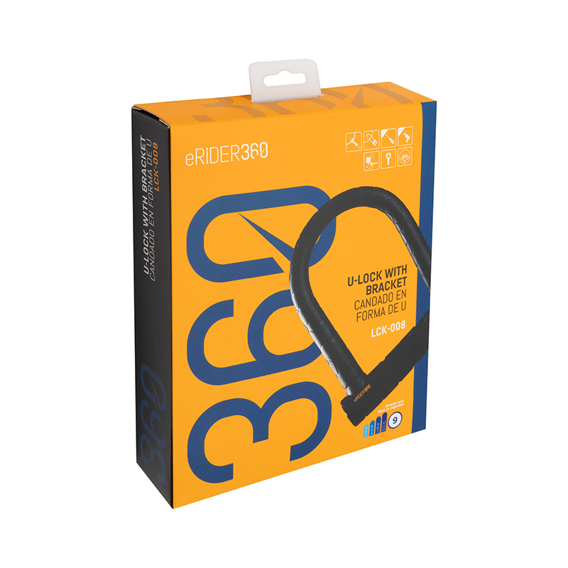 LCK-009 Candado en U de llave - RuedaQrueda