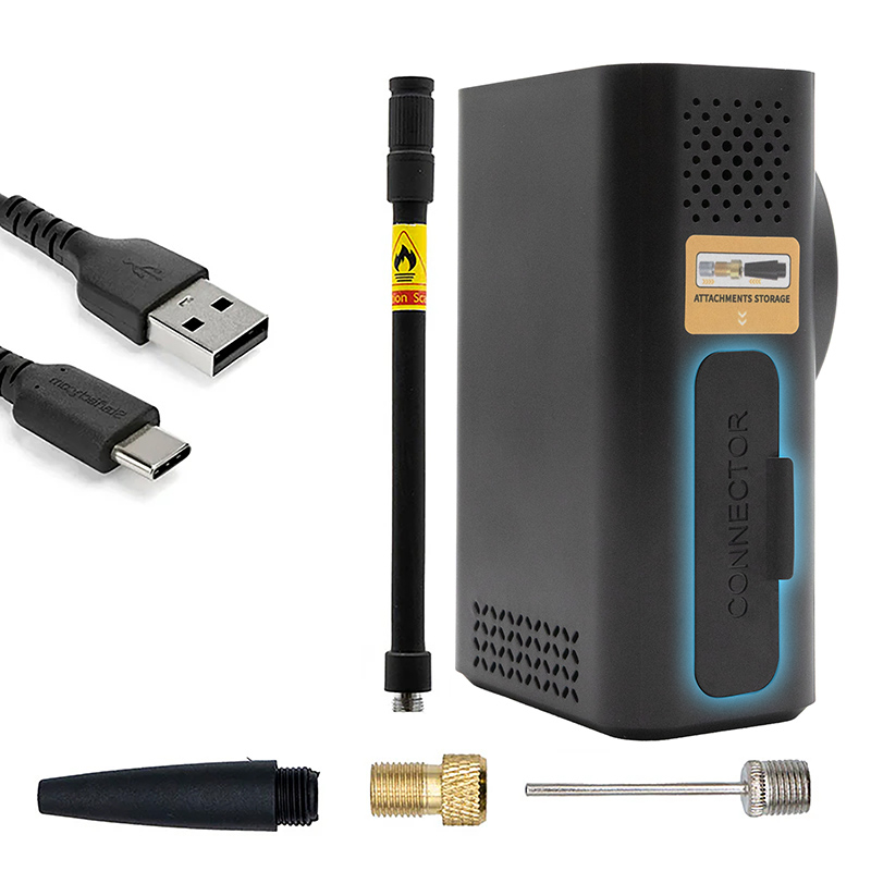 AIR-008 Inflador eléctrico portátil función Power Bank - RuedaQrueda