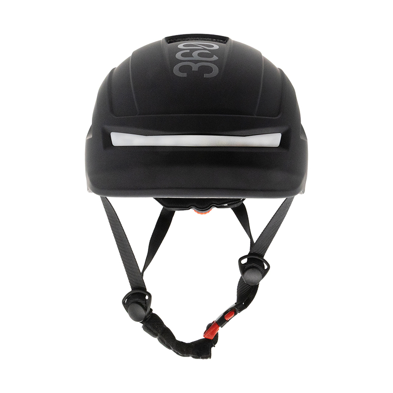 Casco CP02 con intermitente negro talla única - RuedaQrueda