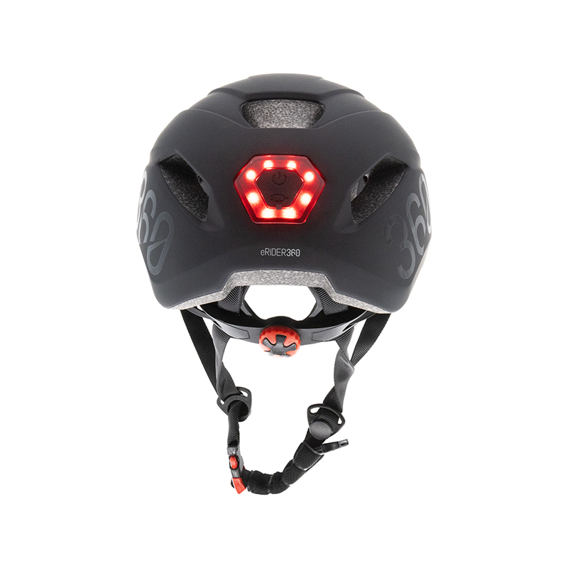 Casco con luz CP02 negro talla única - RuedaQrueda