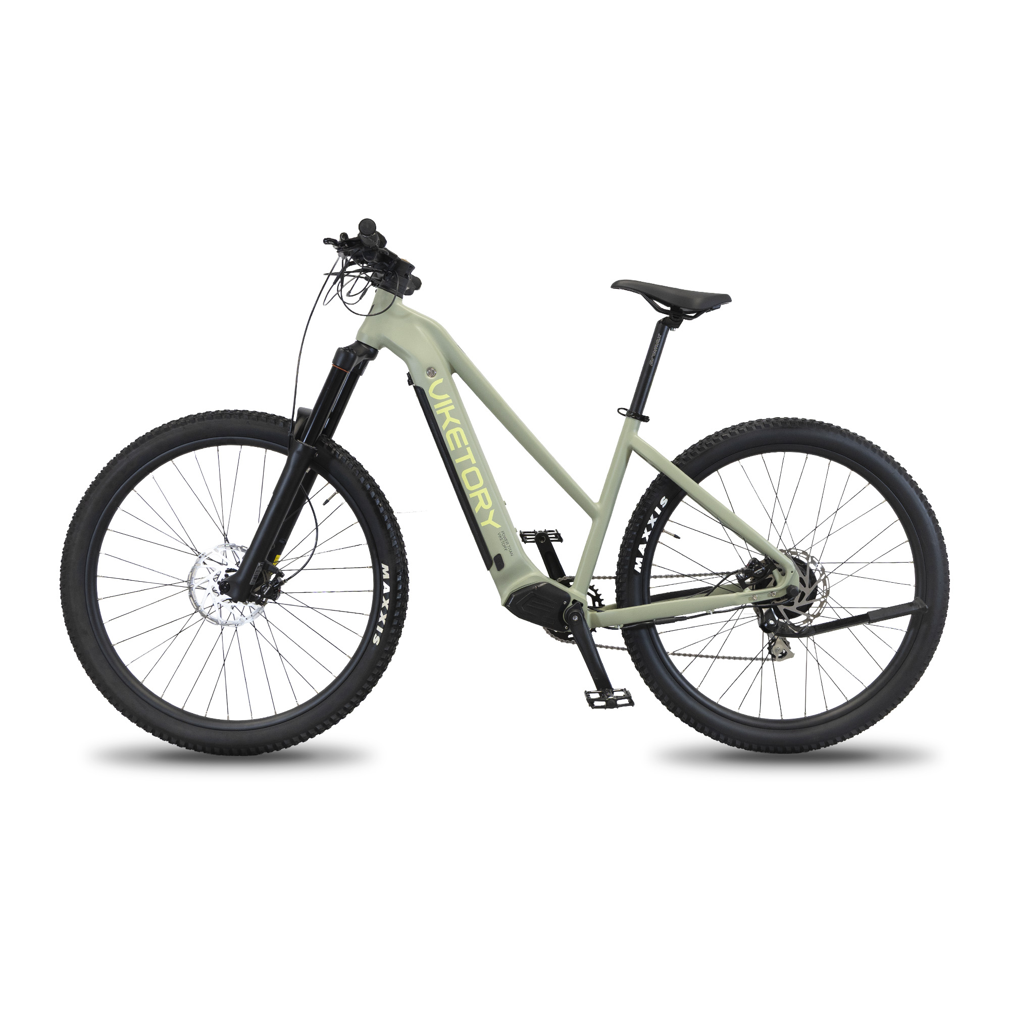 ZEPHIR +Plus ebike MTB Verde militar - RuedaQrueda