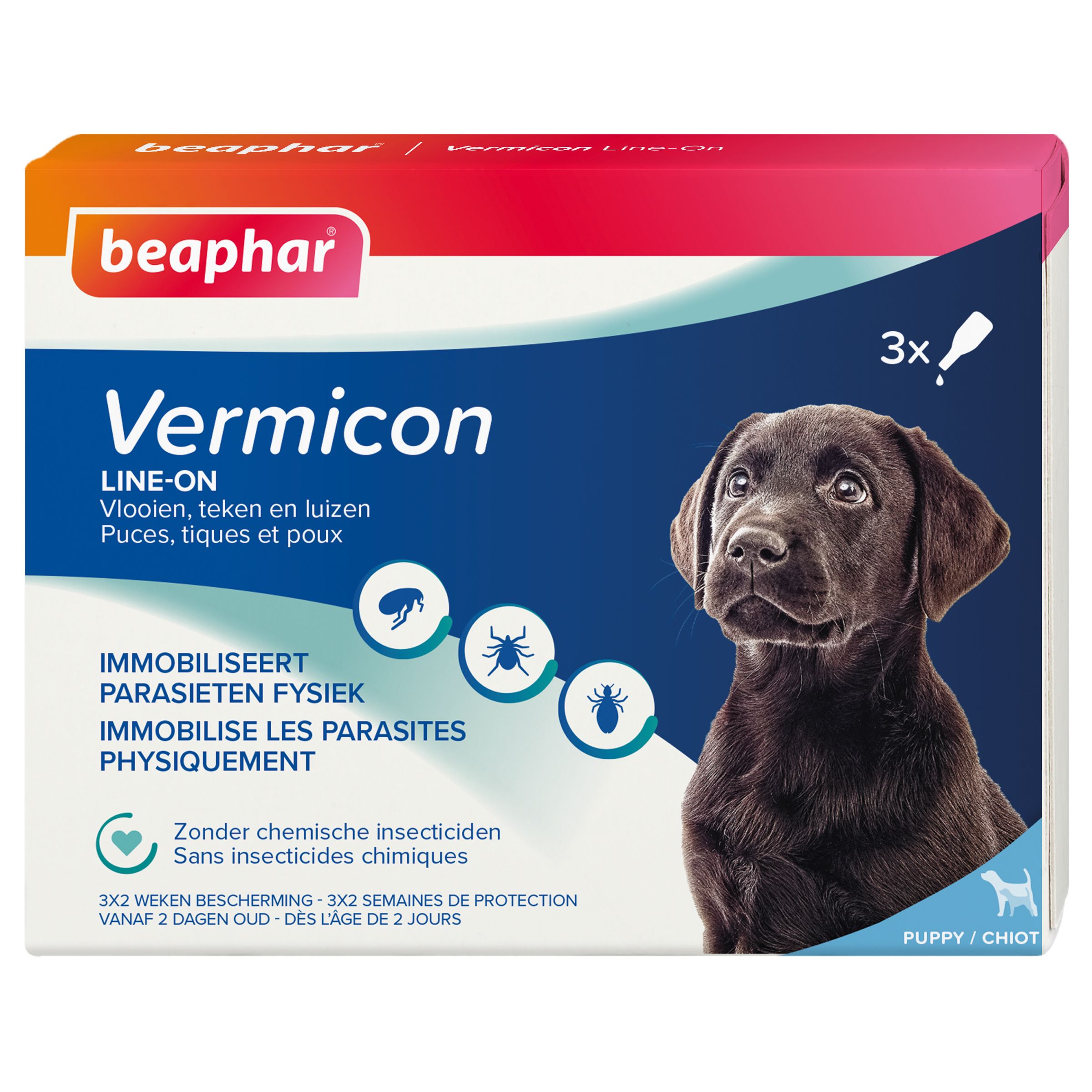 Vermicon Line-On Chiot 3x1,5ml