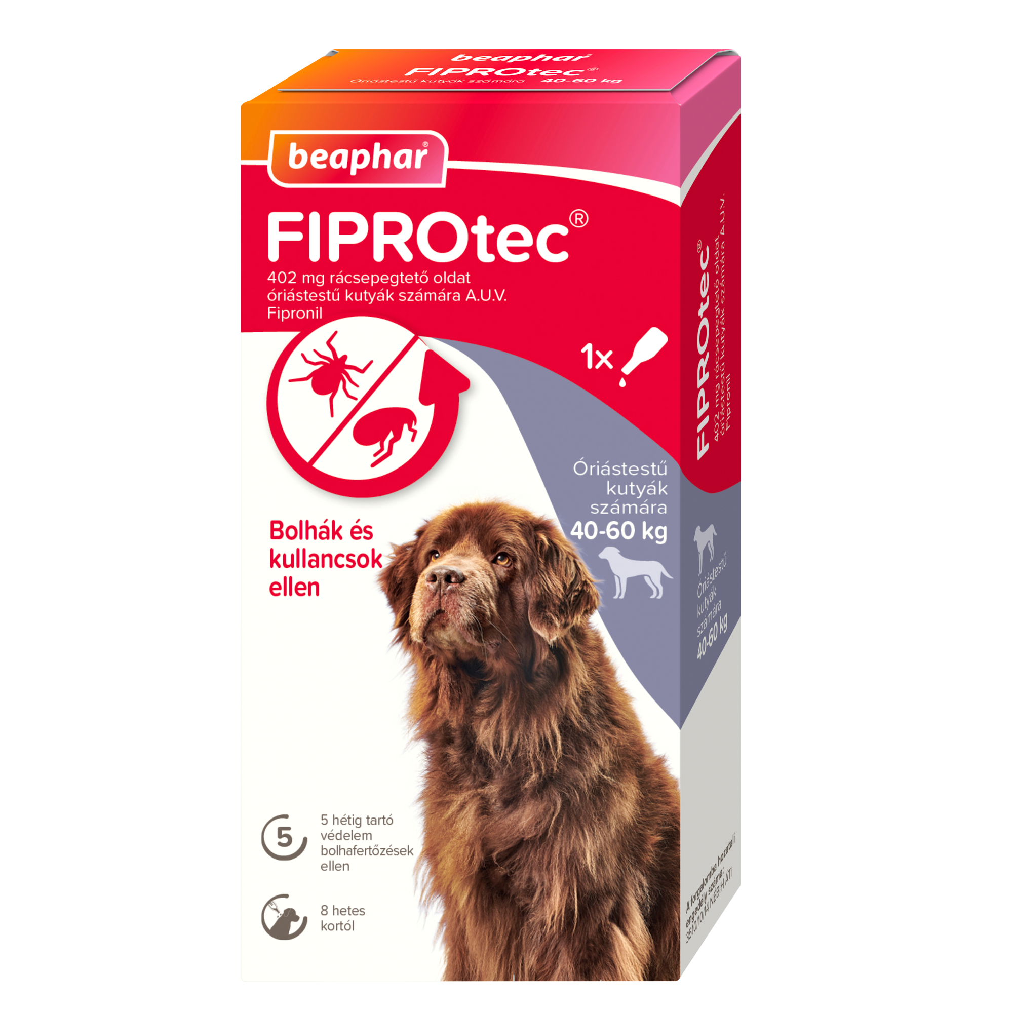 FIPROtec® Dog XL (1x) bolha- és kullancsirtó spot-on